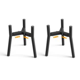 Shainfun 726208391022 2pack Raised Dog Bowl Stand For Large Dogs Adjustable Width 7 To 10.6 Inch Elev