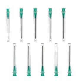 Shaotong 182279565252 100pack 21g 1.5inch Eterinary Plastic Sterile Injection Needle Pet Poultry Ne