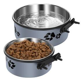 W2303147002j1 Shineme Kennel Water Bowl Stainless Steel Pet Food And Feeder Dishes -