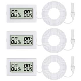 13565st-1 Shutao 3pcs Mini Digital Thermometer Hygrometer With Probe Electronic Temperature Hu