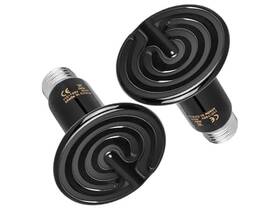 Simple Deluxe 198401000825 Ceramic Heat Bulb 50w 2pk Black 50 Watts