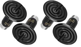 Simple Deluxe 840166217658 25w Ceramic Heat Emitter Reptile Lamp Bulb 2pk