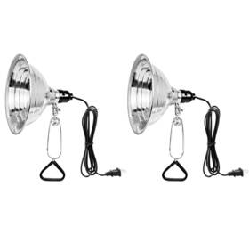 Simple Deluxe 840166277089 Clamp Lamp Light With 8.5 Inch Aluminum Reflector Up To 150 Wat