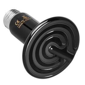 Ptbulbinvisible50 Simply Deluxe Simple 50w Ceramic Heat Reptile Lamp Black Ptbulbinvisible50 Simply Deluxe Simple 50w Ceramic Heat Reptile Lamp Black