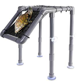 Sk0001 Skarus Large Standing Turtle Basking Platform With Ramp 6.49 Inch -15.16 H 10.8