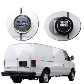 Slick Locks 738759938458 Ford Sliding Door Kit Complete With Spinners Weather Covers And Lo