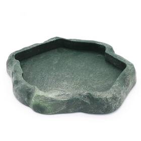 Slson 784099839085 Reptile Feeder Terraium Bowl Plastic Shallow For Food And Wate