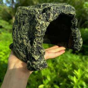 Yzl-8 Slwhyzl Reptile Hides And Caves - Resin Bearded Dragon Hideout Hide For Beard