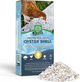 5-flkedoyster Small Pet Select - 100% Flaked Oyster Shell Calcium Supplement For Chickens An