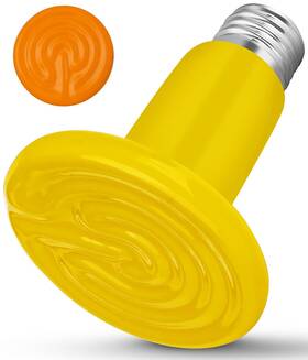 100w Smart Egg 746555687524 Ceramic Heat Emitter With Color Change Hint Reptile Lamp Bulb No L