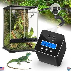 B0d97996wd Stanley Reptile Mister Humidifier System For Terrariums With 2 Spray Nozzles