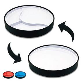 Stayware 854359008015 Stayneat Suction Plate 2n1 Divided/scoop Dish Non-slip Guar... Fast Ship