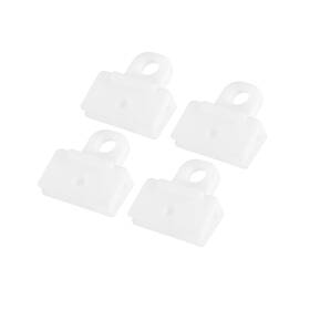 00f05d48a231231eu Strendier Vekauto 4 Pcs Window Door Glass Channel Retainer Clip 1.61 Inch X1.57 X0.55 Glas