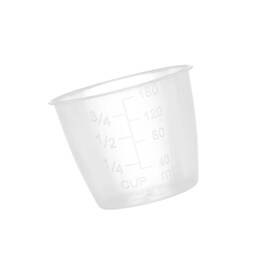 Strendier 759549573604 5pcs 160 Ml Plastic Transparent Rice Measuring Cup Small Measure Kitchen