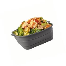 Qy102 Strendier Collapsible Silicone Bowl For Camping 170oz Foldable Salad Po