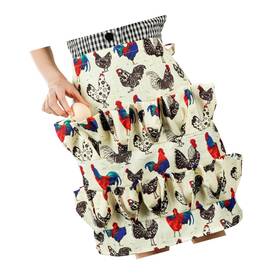 Z1634c20u9e51y278i8h2 Strendier Homaisson Durable Canvas Egg Collecting Apron With 15 Pockets For Chicken D