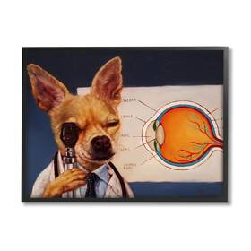 Stupell Industries 197658862101 Dog Optometrist Funny Animal Framed Giclee Art Design By Lucia Heffernan Stupell Industries 197658862101 Dog Optometrist Funny Animal Framed Giclee Art Design By Lucia Heffernan