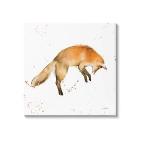 Stupell Industries 197658896113 Jumping Fox Modern Wildlife Canvas Wall Art Design By Katrina Pete Stupell Industries 197658896113 Jumping Fox Modern Wildlife Canvas Wall Art Design By Katrina Pete