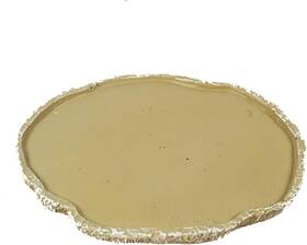Pc13 Suchxng Reptile Feeding Dish Turtle Feeder Shallow Food Bowl Resin As Pictures Show