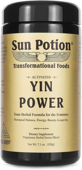 Sun Potion 045635342965 - Yin Power Tonic Herbal Formula For The Feminine 200g