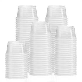 Dv-a4wg-aobm Sungrow Reusable Gecko Food And Water Cups 100 Pcs 1 Oz. Recyclable Clear