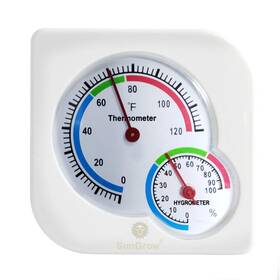 Pn-01 Sungrow Hermit Crab Thermometer And Hygrometer For Terrariums Reptile Analog Gauge