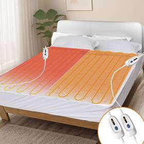 Hl-htrf-05 Sunny Heat Electric Mattress Pad Queen Size 60ftft 80ftft 4 Heating Levels &