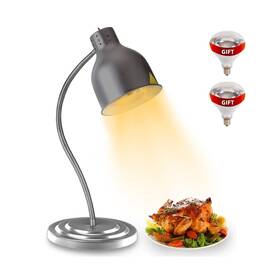 Sv-004-n1 Svklhy Food Heat Lamp Rapid-heating Bulbs Included 32 Inch 1-head Matte Silver Com Sv-004-n1 Svklhy Food Heat Lamp Rapid-heating Bulbs Included 32 Inch 1-head Matte Silver Com