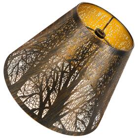 Jlla-s2457s Swaifdee Lampshade Small Lamp Shade 5 Inch Top X 9 Bottom 7 High Spider Fitter Metal
