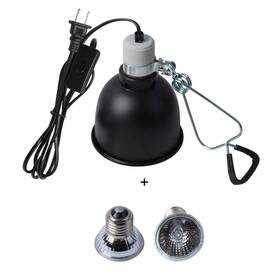 Swess 735864032972 Reptile Heating Lamp Uva Uvb Lighting With Anti-hot Cage Light Holder F