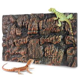 17.7x11.8in Sysmashing Psadb007 Rock Terrarium Background 3d Reptile Tank Board Amphib