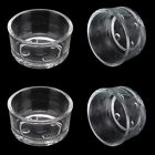Szlus-0491 Senzeal Glass Reptile Feeding Dish Food Water Bowl Feeder Cup Szlus-0491 Senzeal Glass Reptile Feeding Dish Food Water Bowl Feeder Cup