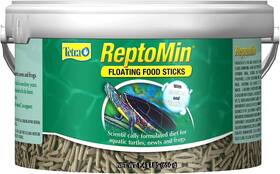 T Tra 313052434472 Tetra Reptomin Floating Food Sticks For Aquatic Turtles Newts And Frog 1.43 Lb
