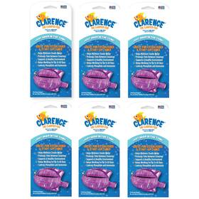 Ccp-6 Tank Pals Clarence The Clarifier Fish Aquarium Treatment 6pk Purple 10gal