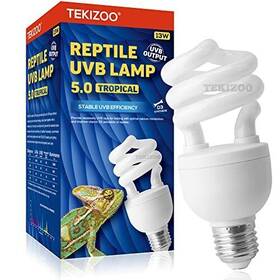 Tekizoo 719704296335 Light Bulb Terrarium Lamp For Tropical/desert Reptiles And Amphibians