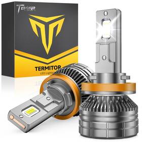 Termitor 941513515725 H11/h8/h9 Bulb 60 000 Hours Life 800% Brightness H8 6500k Cold White L