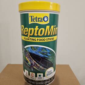 43653 Tetra Reptomin Floating Food Sticks For Aquatic Turtles Newts And Frogs 10.59 Oz