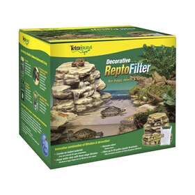 Tetra 920912896051 River Rock Decorative Reptile Filter Up To 55 Gallons