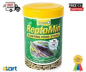 Aq-78100-10 Tetrafauna Reptomin Floating Food Sticks For Aquatic Turtles Newts And Frogs 3.17oz