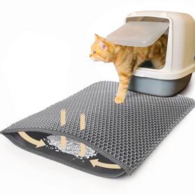 Ll-1401 Tevanas Cat Litter Mat Extra Large 22 X 30 Inch Urine Waterproof Washable Easy To Clean