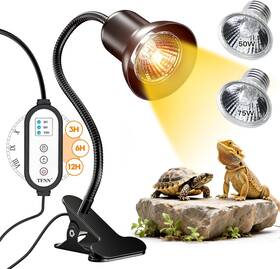 Tfnn 744759983541 Reptile Heat Lamp With Clamp Uva Uvb Light Intelligent