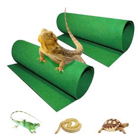 Tfwadmx 745103428299 Reptile Carpet 2 Pack Of Bearded Dragon Mat Terrarium Substrate Liner Bedd Inch