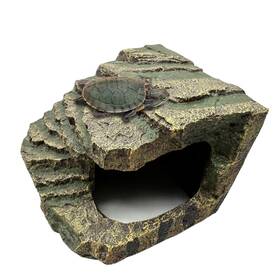 Tf-142 Tfwadmx Tortoise Basking Platform Crested Gecko Hide Reptile Cave Hideout W