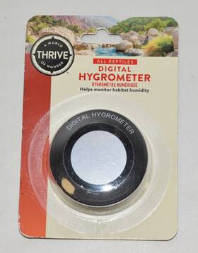 5290922 Thrive Digital Hygrometer Monitor Humidity All Reptiles
