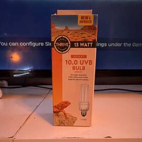 5314812 Thrive Desert 10.0 Uvb Bulb 13 Watt Lighting For Reptiles