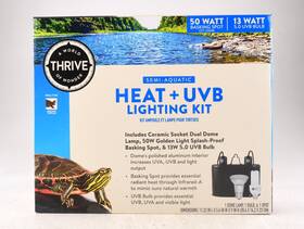 5367156 Thrive Semi-aquatic Heat And Uvb Lighting Kit