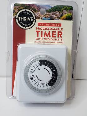 Thrive 737257844445 Reptile Terrarium Programmable Analog Timer Free Shipping