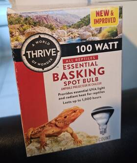 Thrive 737257958517 All Reptiles Essential Basking Spot Bulb 100 Watt