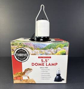 Thr-19-322192 Thrive Reptile 5.5 Inch Dome Lamp Ceramic Socket With Switch 6 Foot Cord