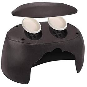 Dj904lldbx1-2 Tinton Life Reptile Hideouts Box With 2 Ceramic Sinks To Increase Humidity Terrarium Coffee